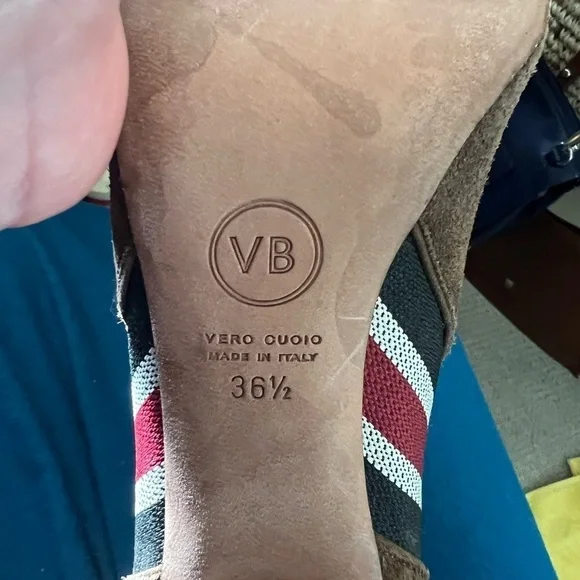 Veronica Beard | Flynne heeled stripe suede boots EU36.5 - Picture 4 of 6